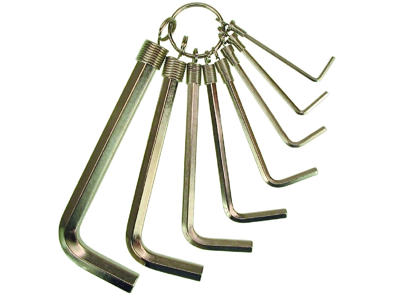 Stiftschlüssel-Satz am Ring 2-10 mm